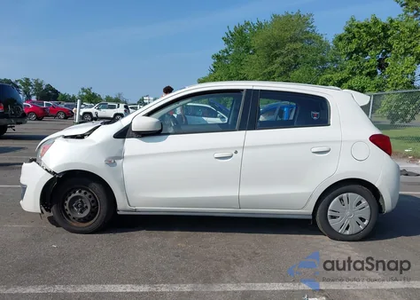 2017 Mitsubishi Mirage Es from USA, damaged, VIN ML32A3HJ5HH003805